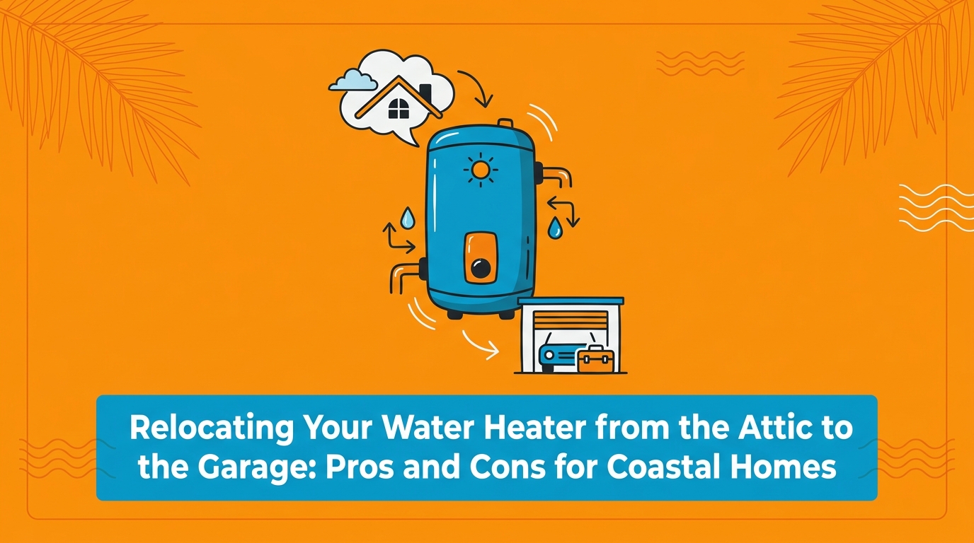 Relocating Your Water Heater from the Attic to the Garage: Pros and Cons