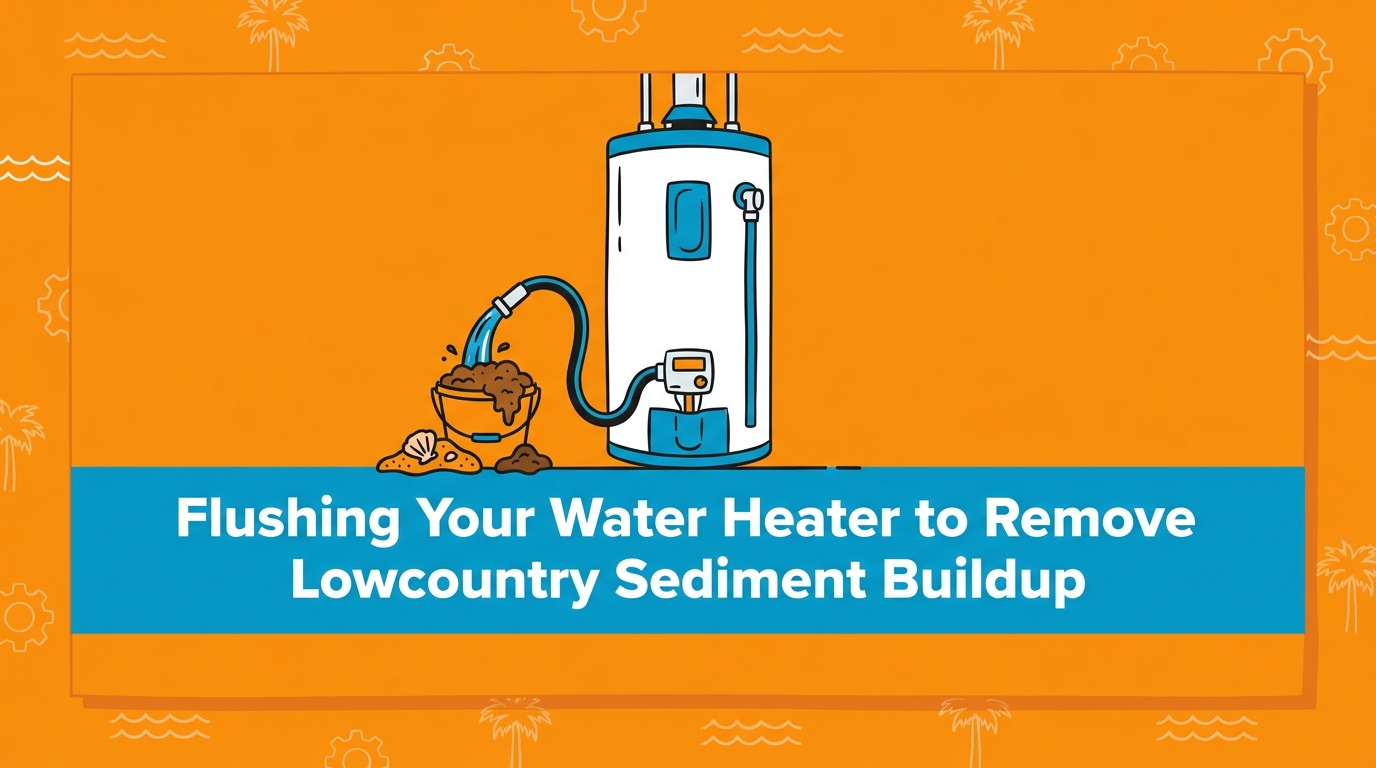 Flushing Your Water Heater to Remove Lowcountry Sediment Buildup