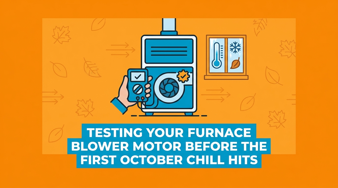 Testing Your Furnace Blower Motor Before the First October Chill Hits