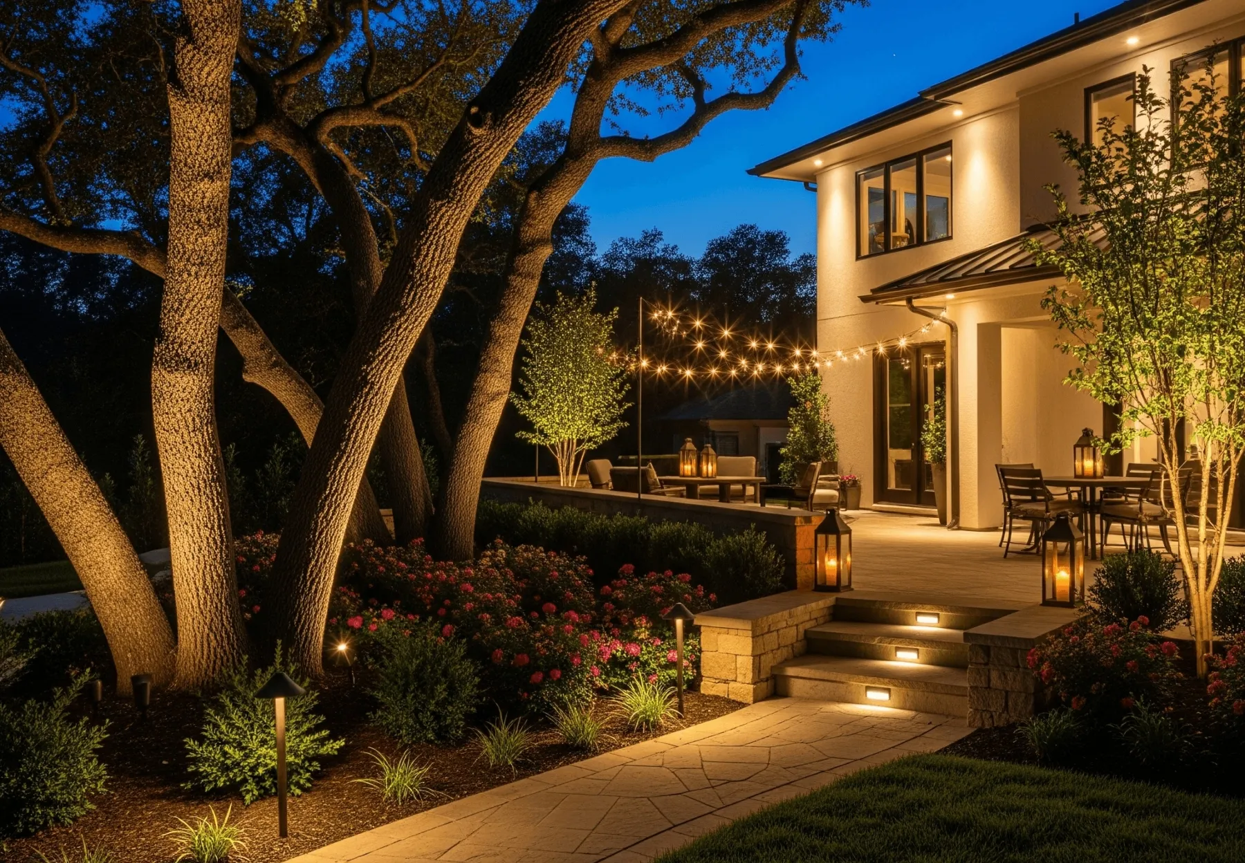 landscape lighting installers