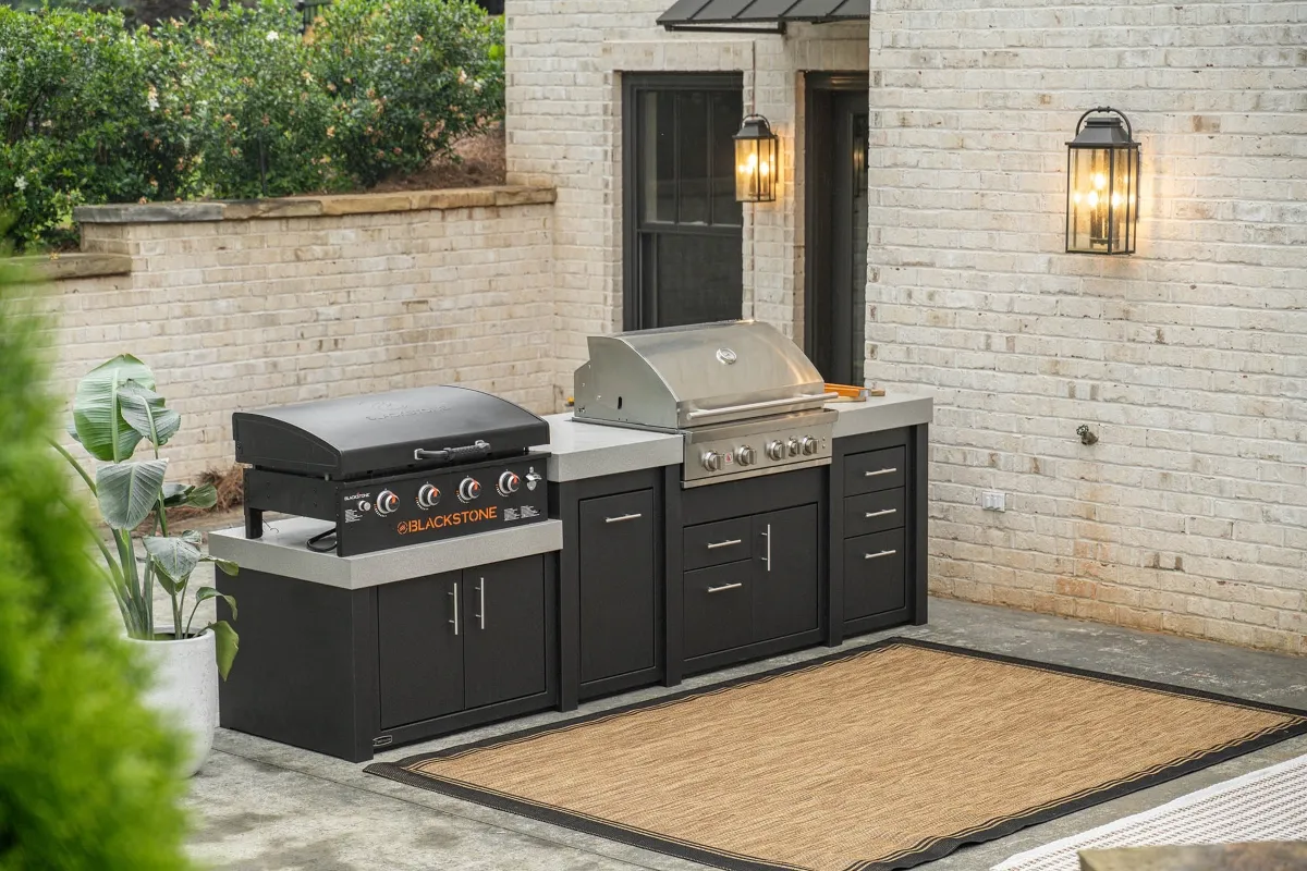 Outdoor kitchen installation across Fort Worth metro