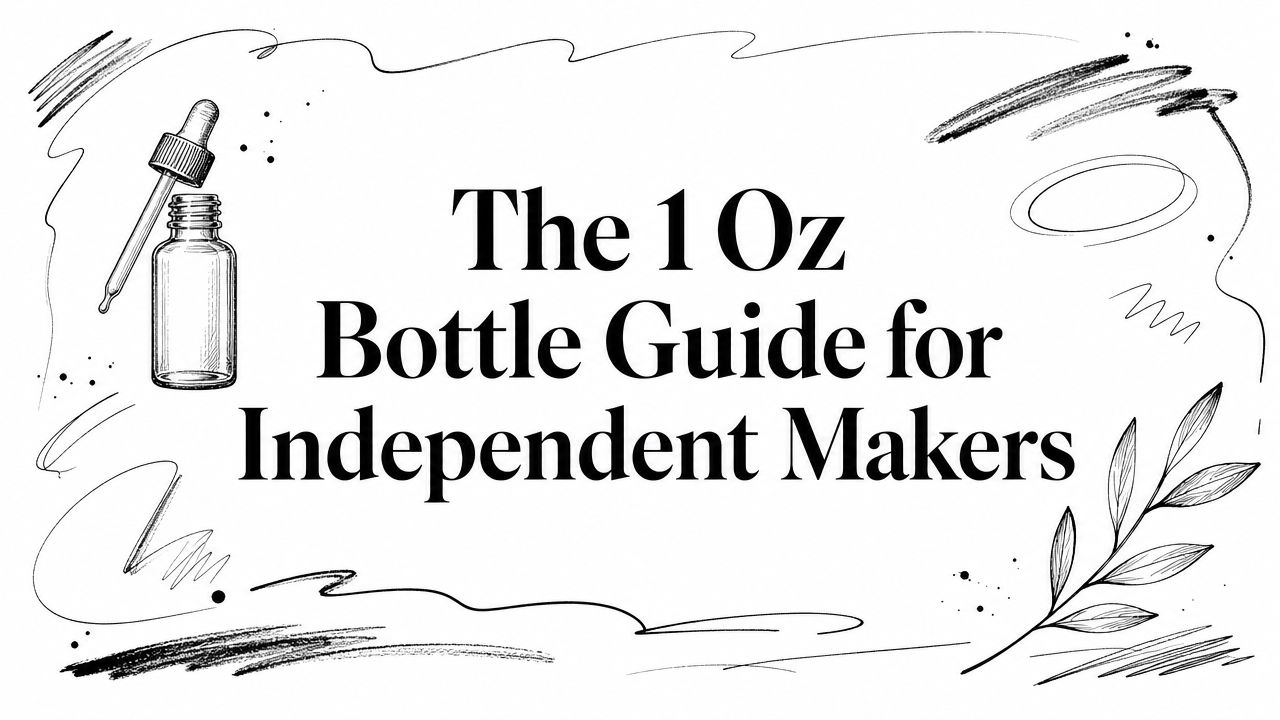 The 1 Oz Bottle Guide for Independent Makers