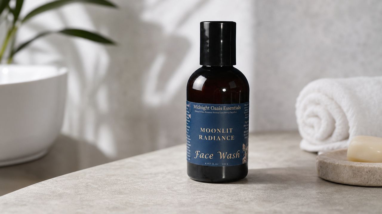 Moonlit Radiance – African Black Soap Face Wash | Midnight Oasis Essentials by Loyaltie