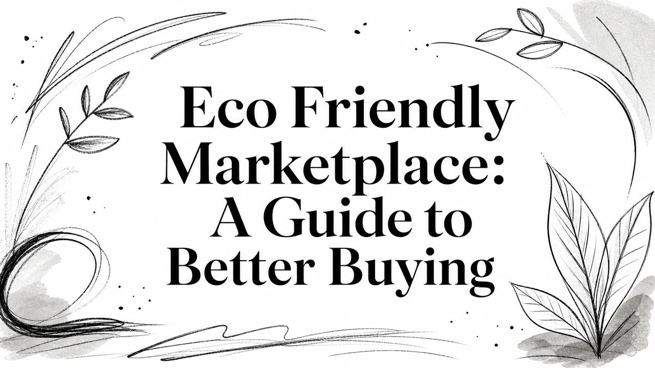 Eco Friendly Marketplace: A Guide to Better Buying