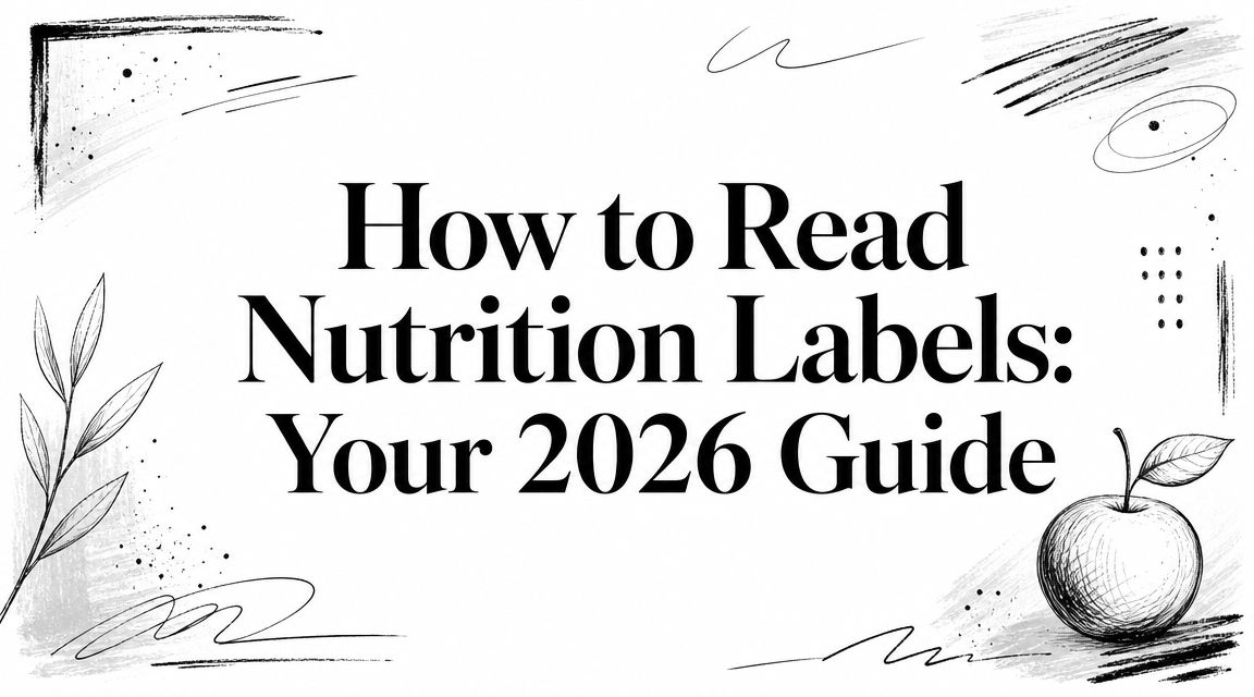How to Read Nutrition Labels: Your 2026 Guide