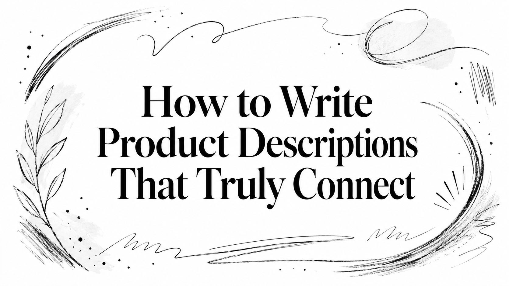 How to Write Product Descriptions That Truly Connect