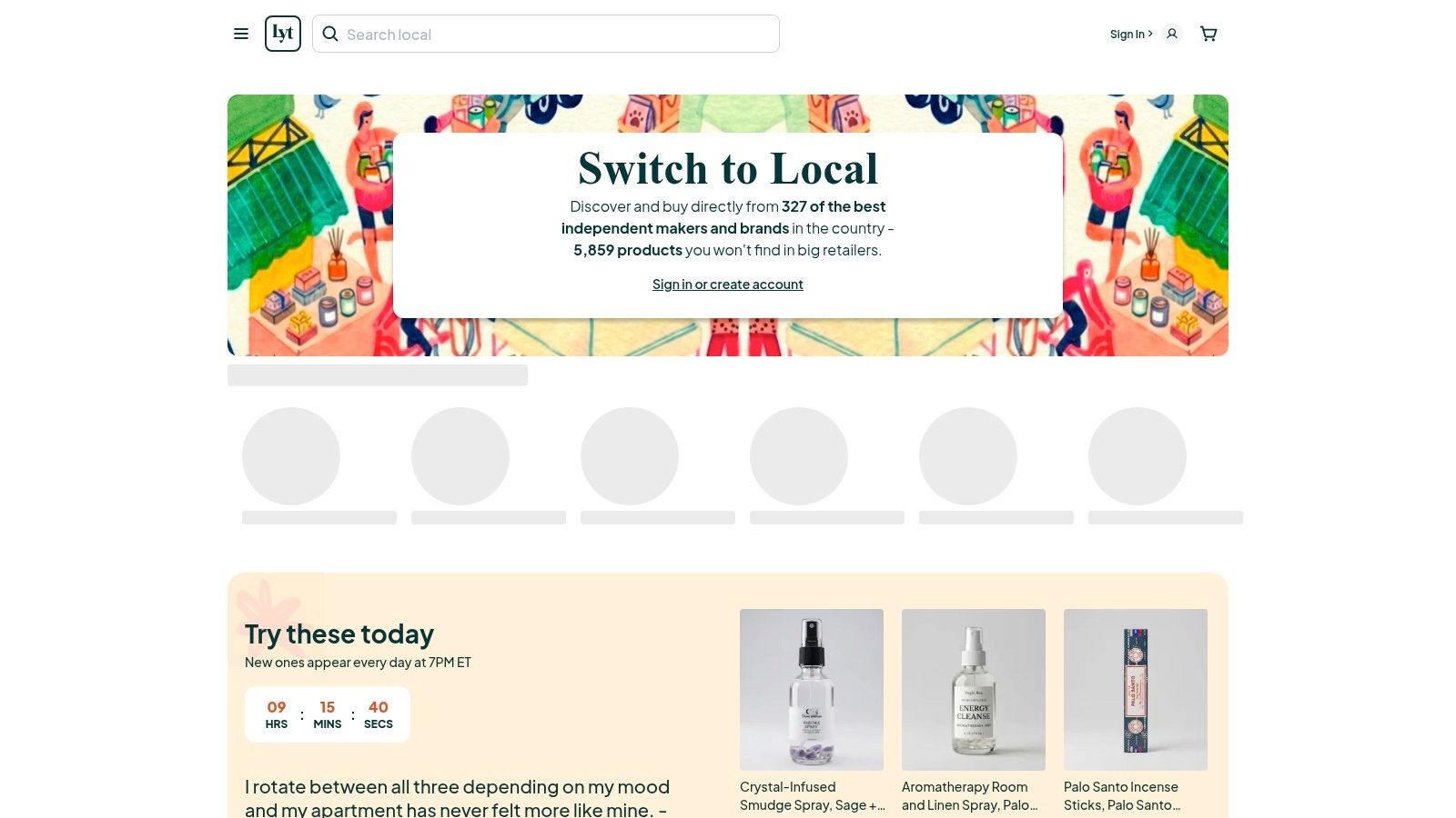 Screenshot from https://loyaltie.com
