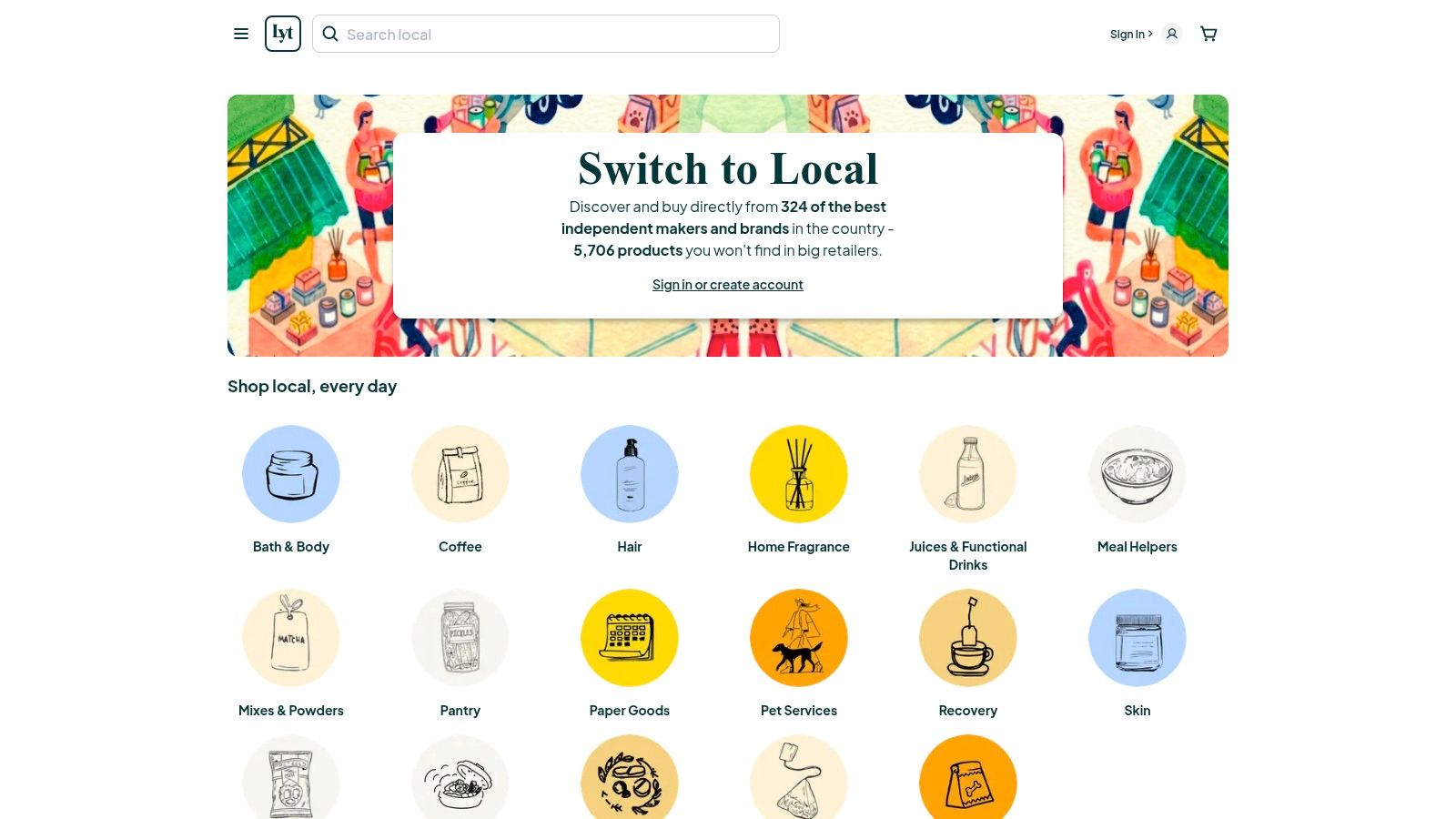 Screenshot from https://loyaltie.com