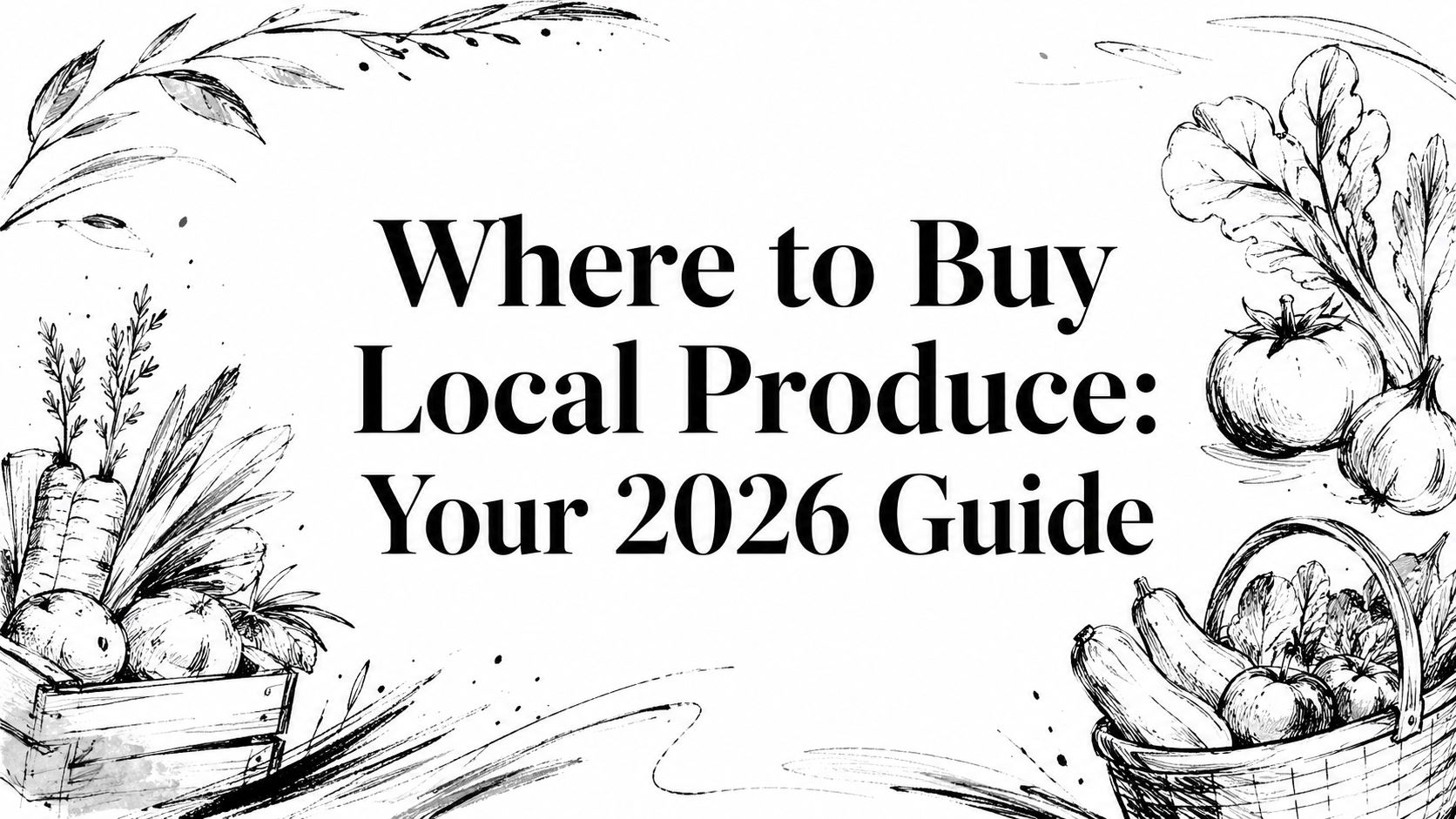 Where to Buy Local Produce: Your 2026 Guide