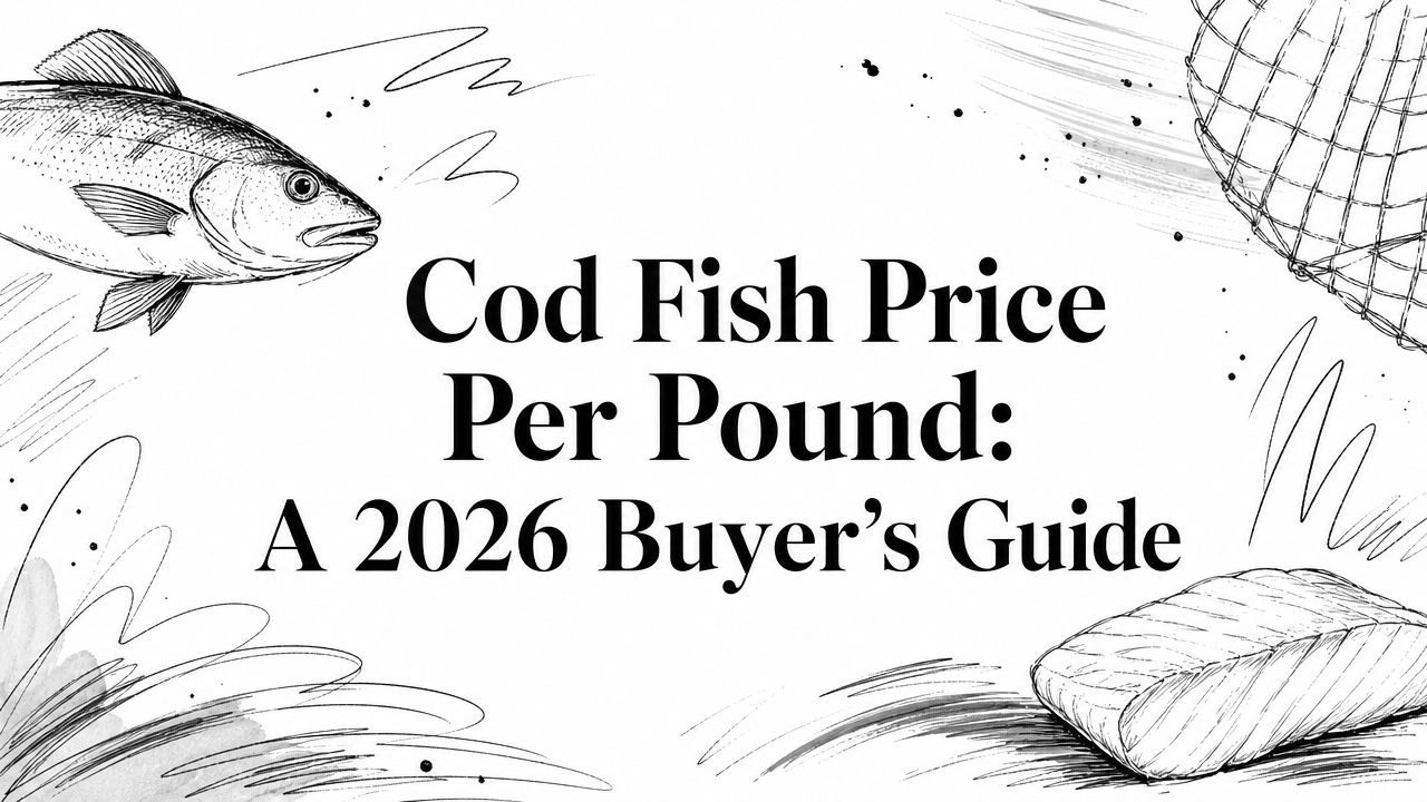 Cod Fish Price Per Pound: A 2026 Buyer's Guide