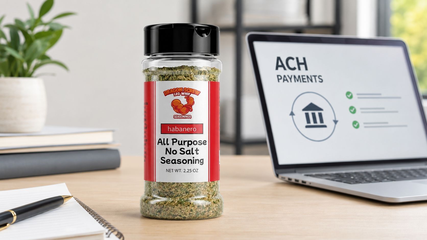 Habanero Salt-Free All-Purpose Seasoning Blend, Garlic & Onion, Everyday No-Sodium Flavor, Net Weight 2.25 ozShaker Bott | DSLW Seasonings by Loyaltie