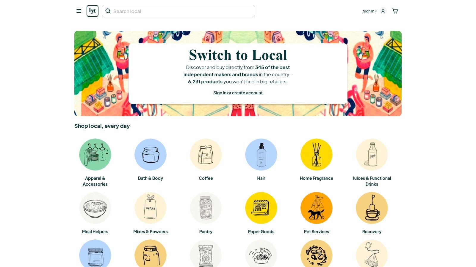 Screenshot from https://loyaltie.com