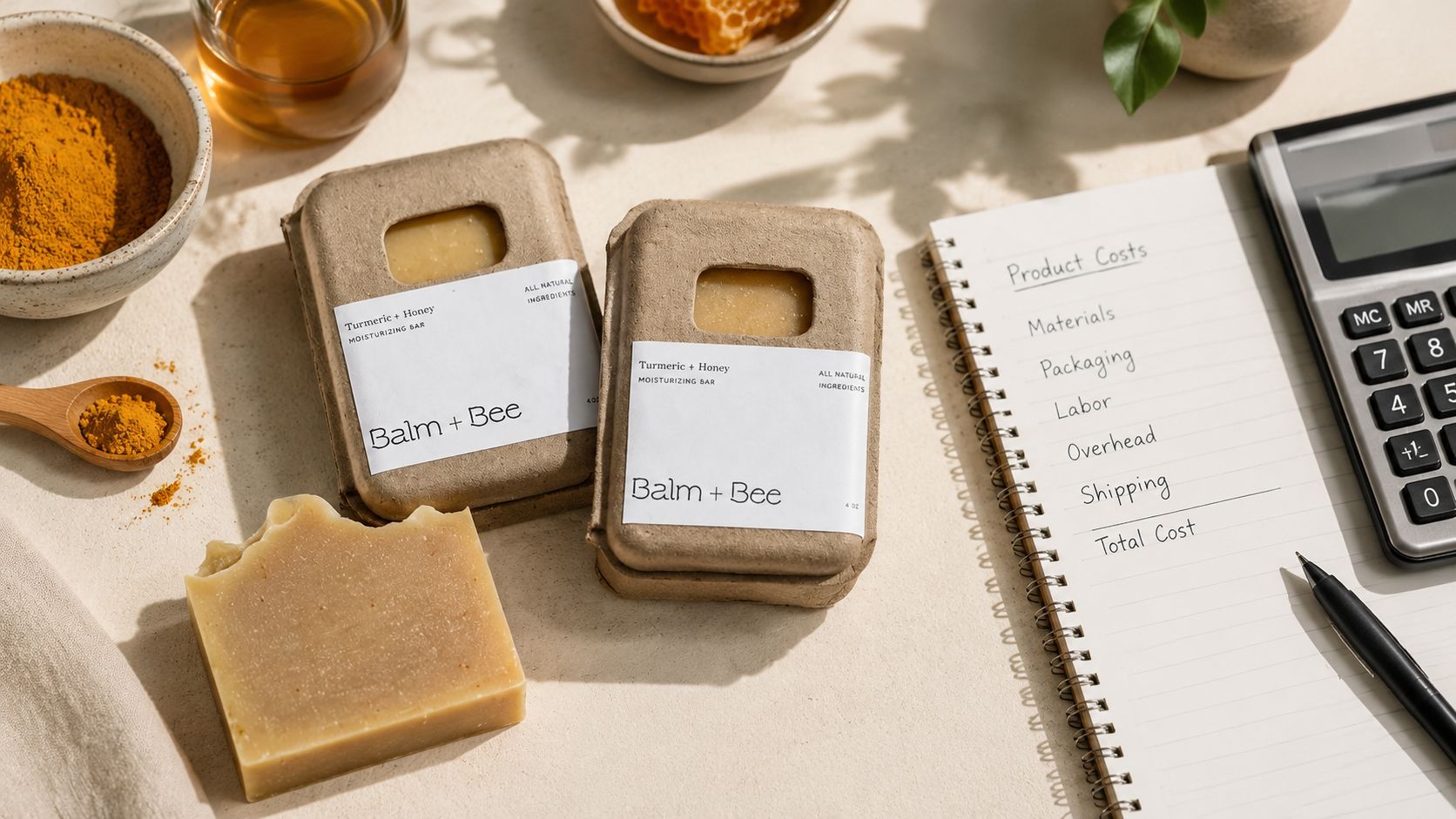 Tumeric + Honey Soap | Balm and Bee Apothecary by Loyaltie