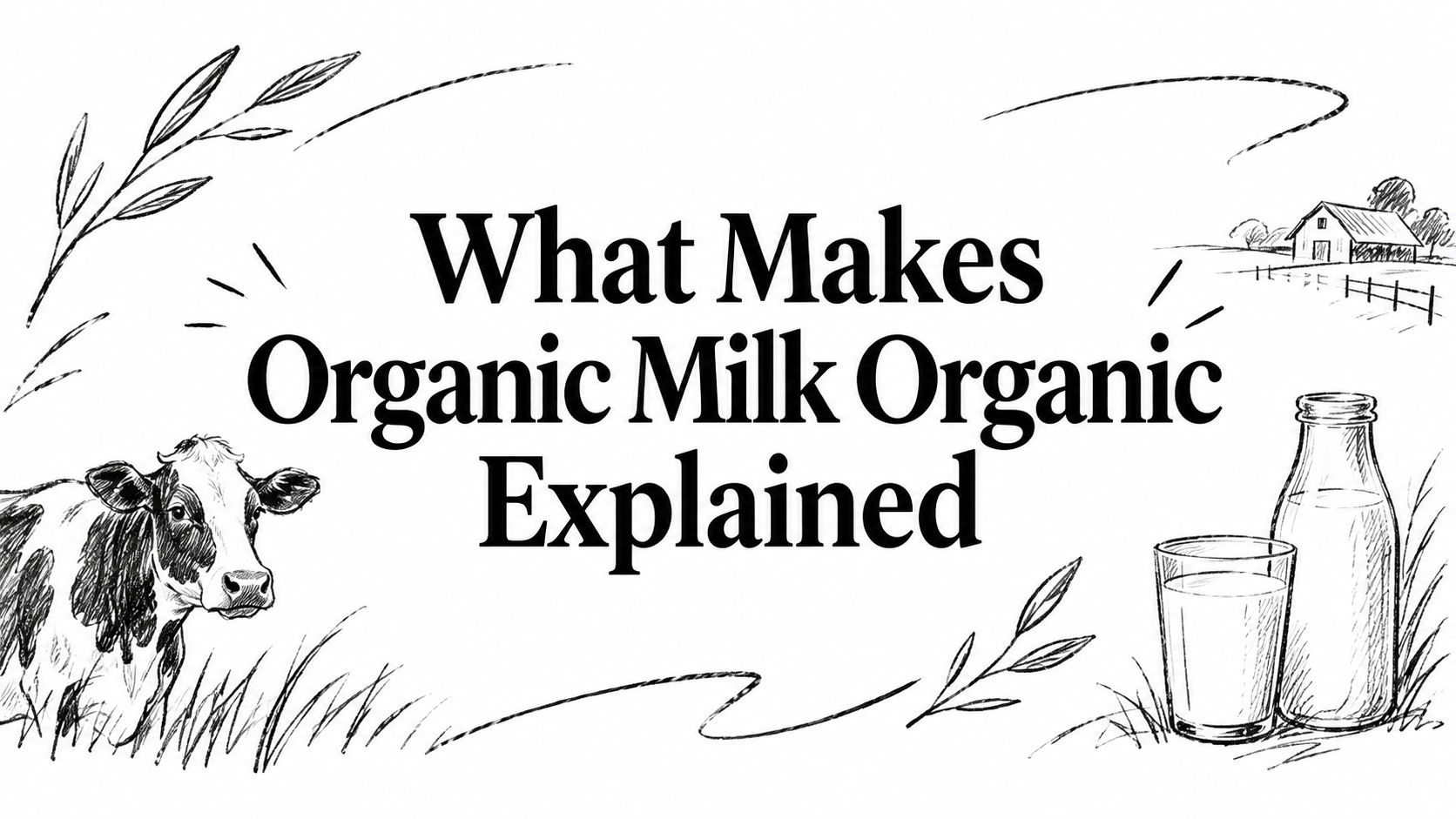 What Makes Organic Milk Organic Explained