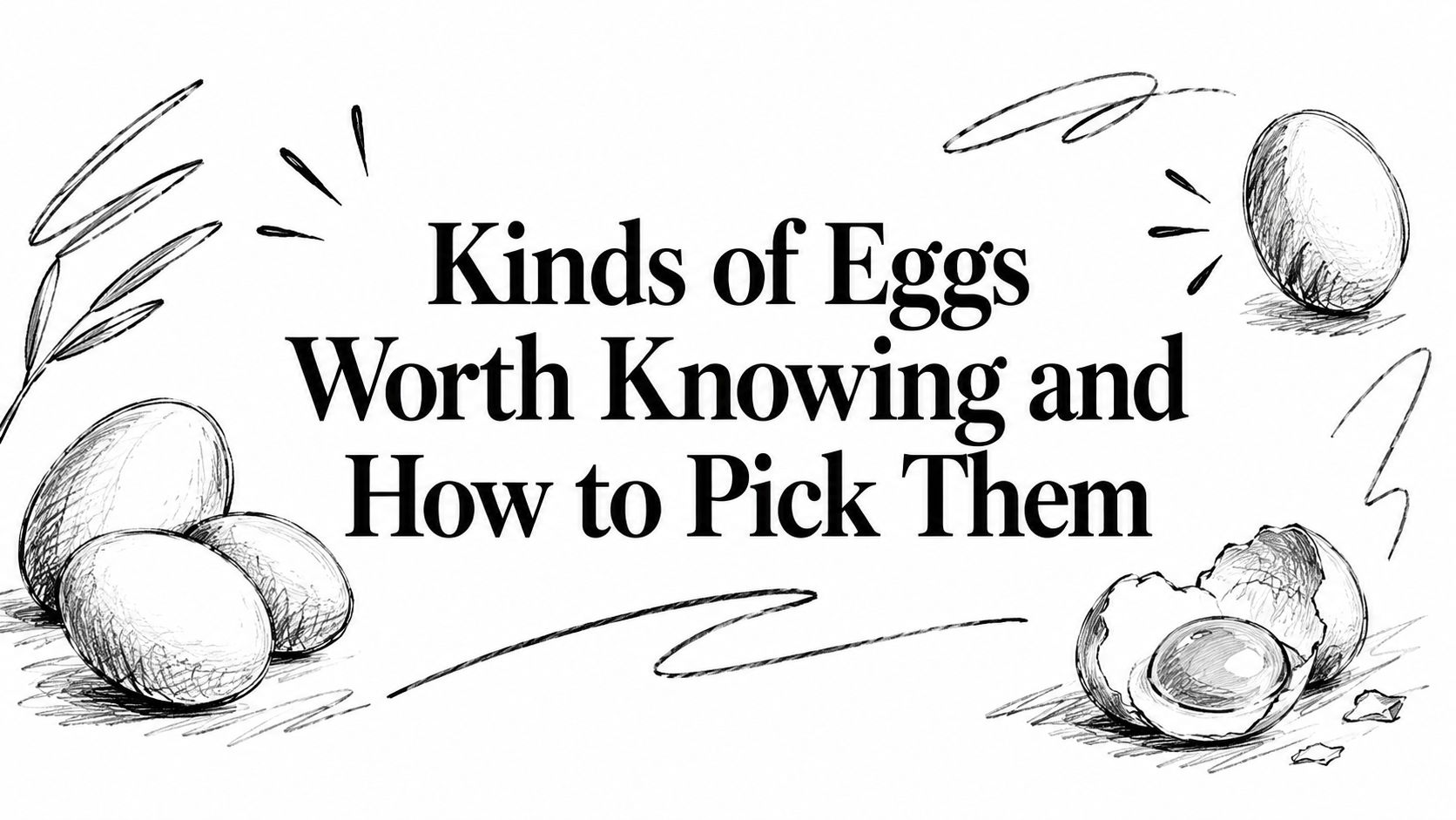 Kinds of Eggs Worth Knowing and How to Pick Them