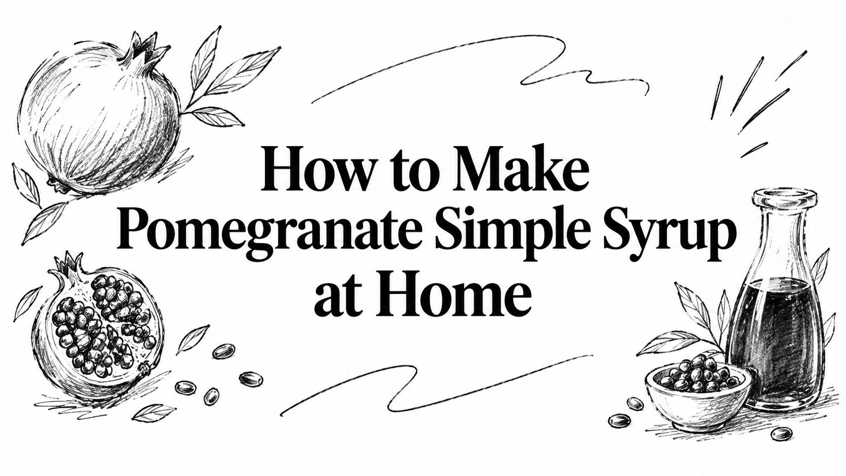 How to Make Pomegranate Simple Syrup at Home
