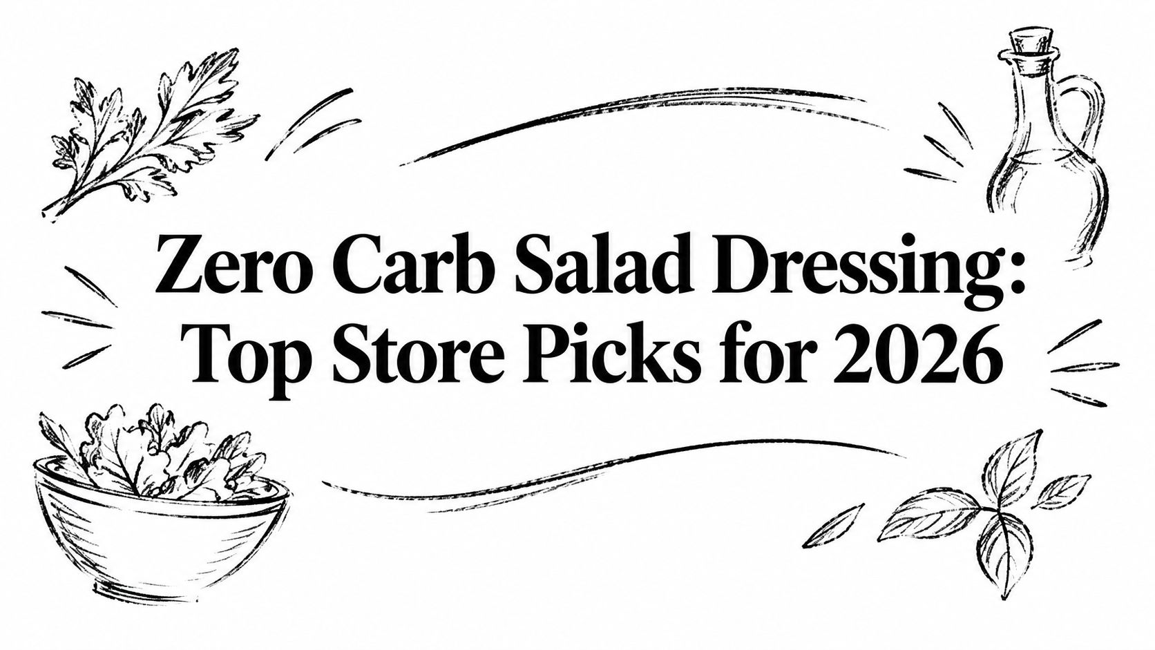 Zero Carb Salad Dressing: Top Store Picks for 2026
