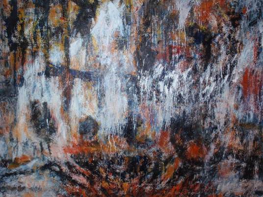 Afbeelding met verven, verf, Acrylverf, SchilderverfDoor AI gegenereerde inhoud is mogelijk onjuist.