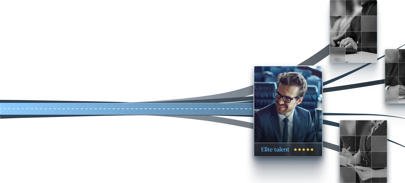 path that guides you to the perfect and best elite talent globally