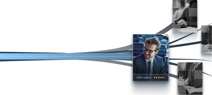 path that guides you to the perfect and best elite talent globally