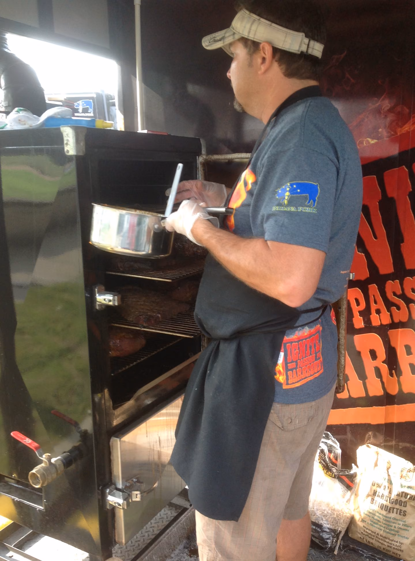 Jeff Yater BBQ competition
