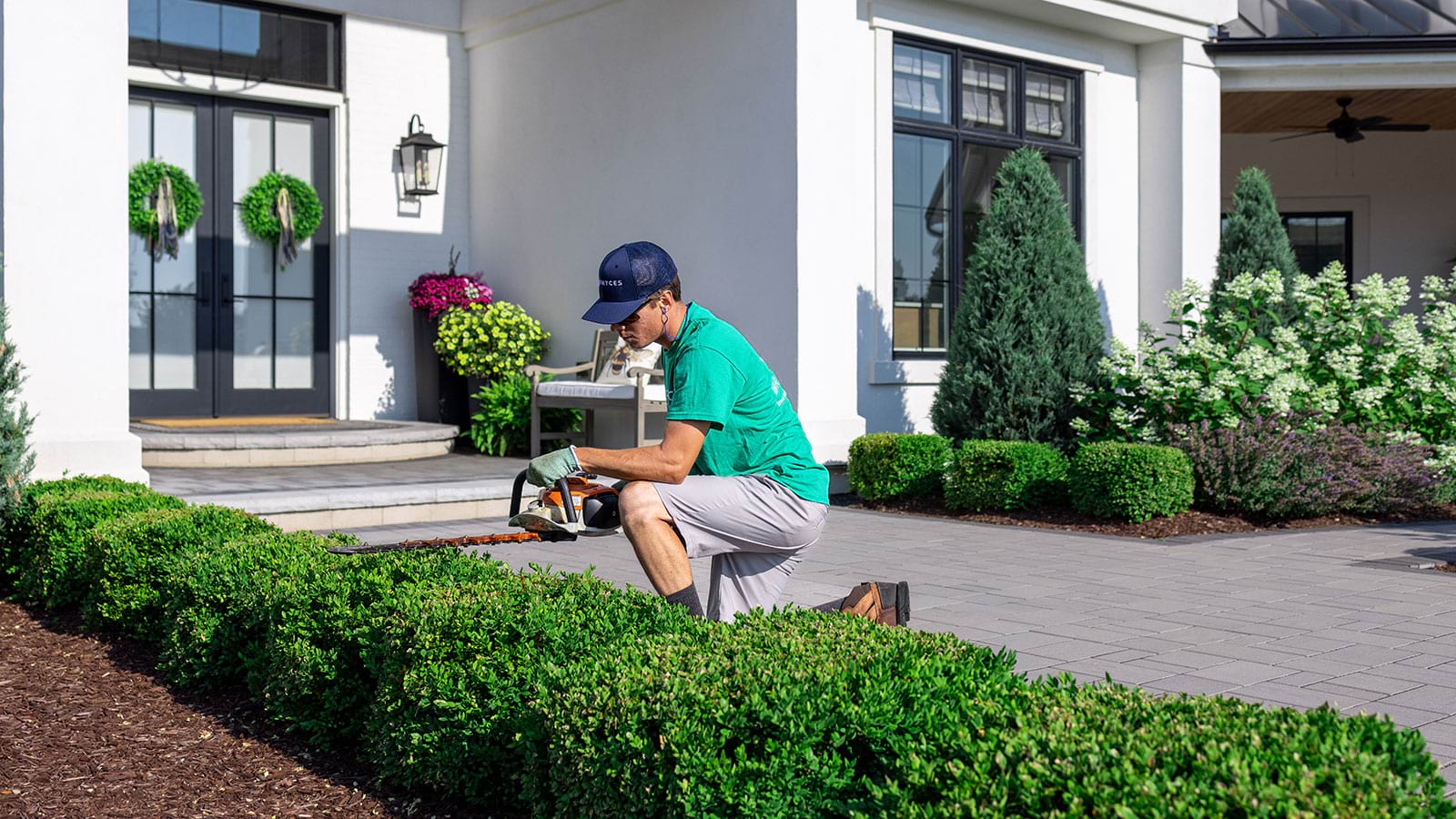 Shrub and Hedge trimming near me in Waukesha Wisconsin to keep lawns pristine.