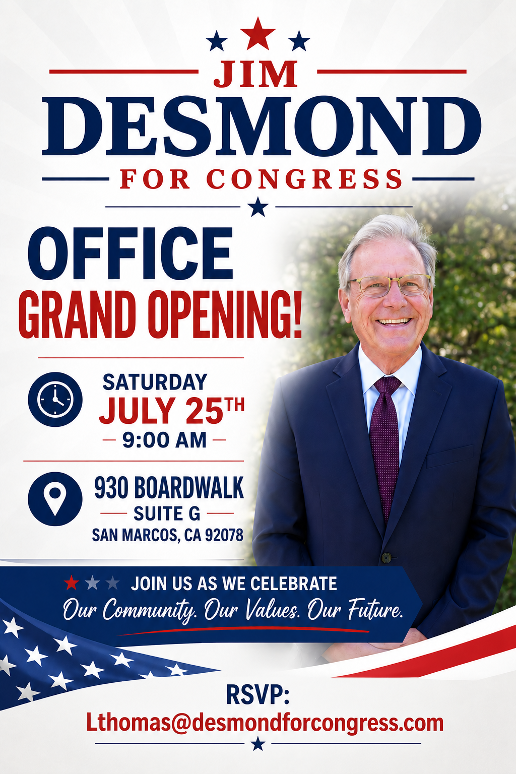 Jim Desmond's Office Grand Opening! 