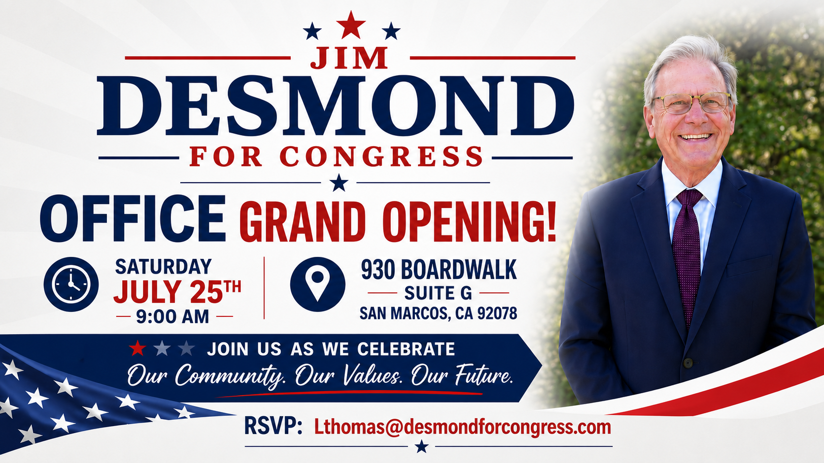Jim Desmond's Office Grand Opening! 