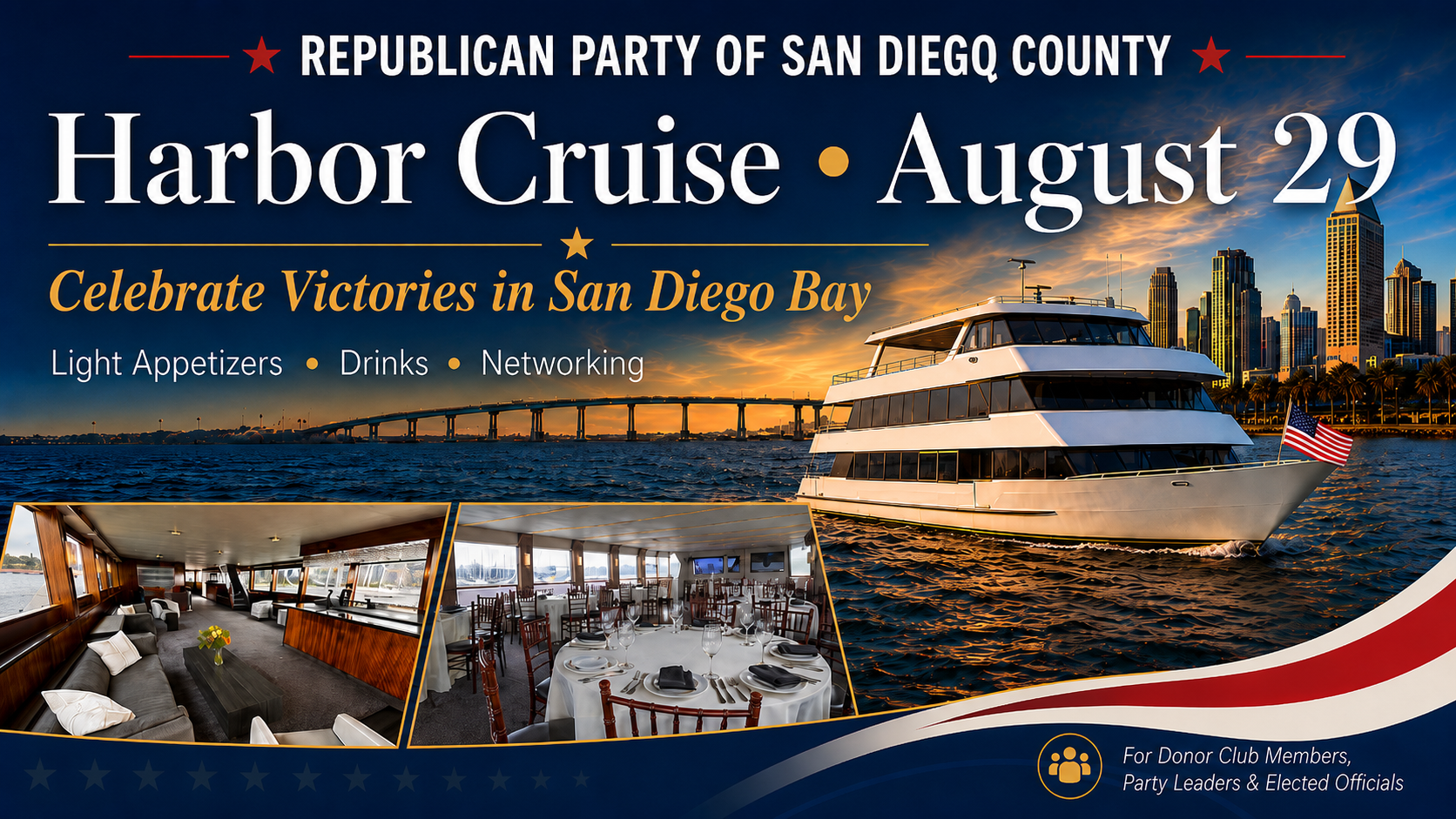 San Diego GOP Bay Harbor Cruise 