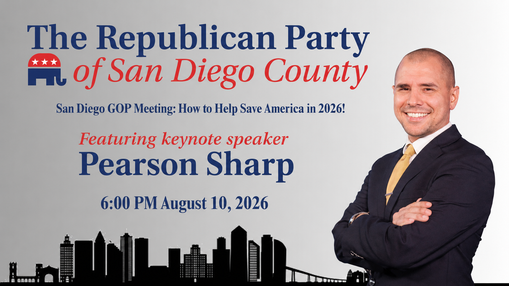 San Diego GOP Meeting: How to Help Save America in 2026!