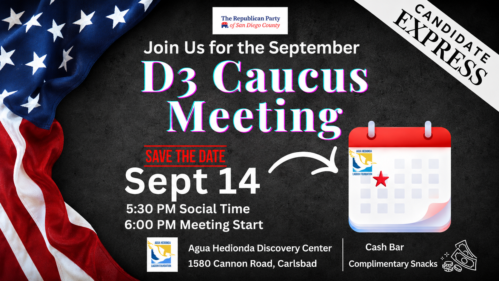 San Diego GOP Regional Organizing Meeting – Coastal Communities