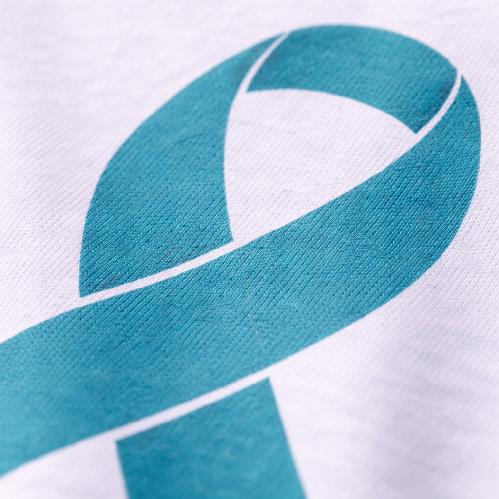 Close-up of a powerful non-profit event shirt design