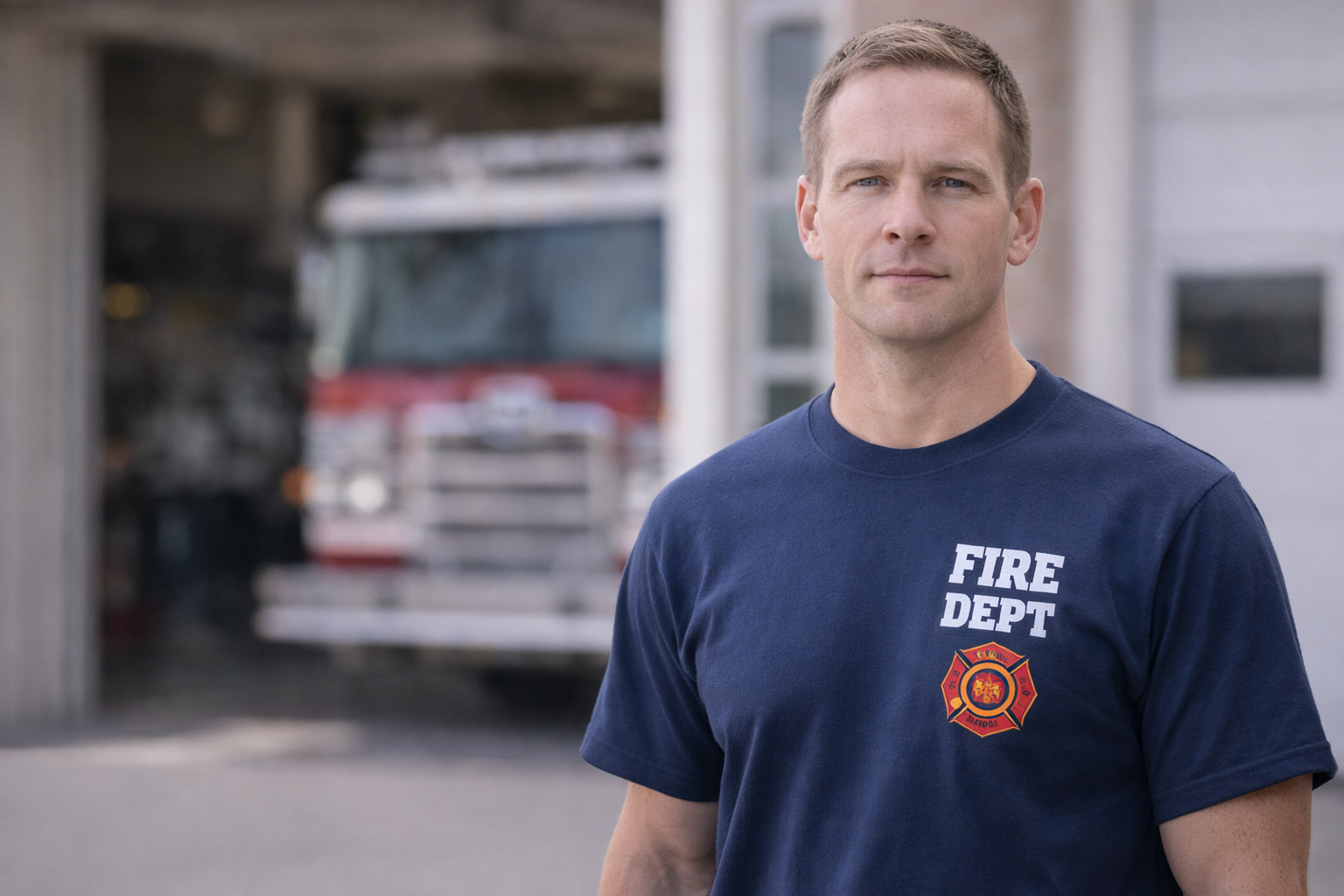 St. Lucie County Fire Department station house shirts