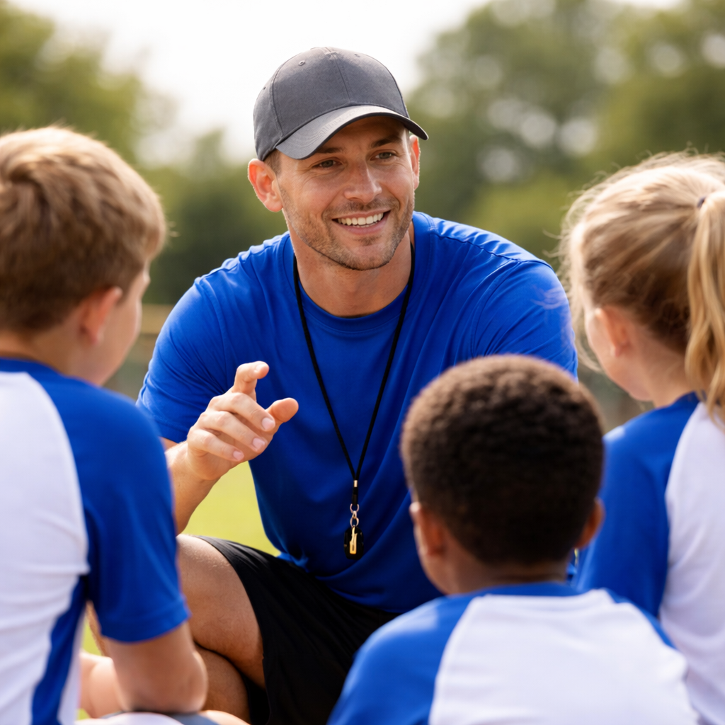 Local youth team celebrating a win in Silverback jerseys