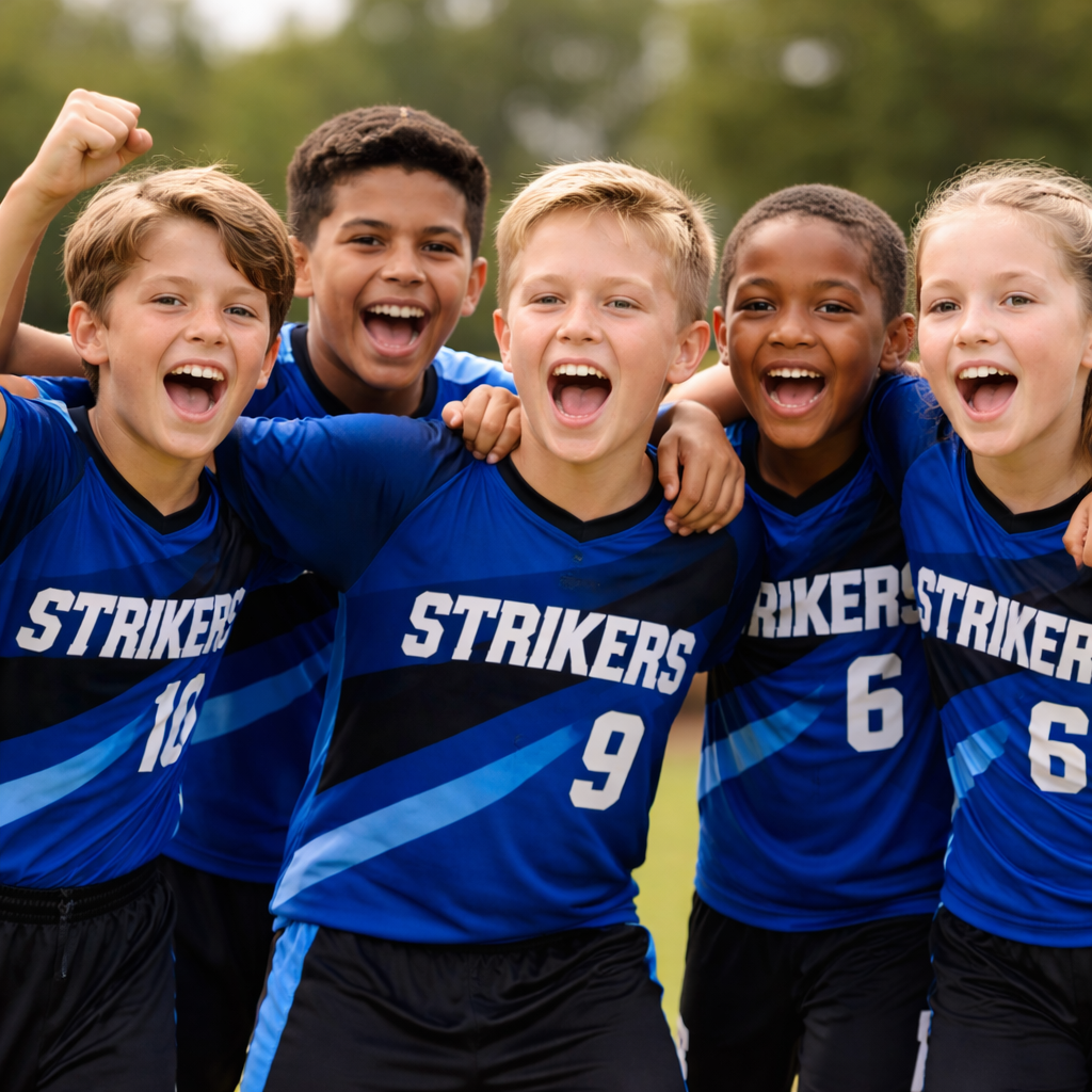 Close up of high quality sports uniform fabric