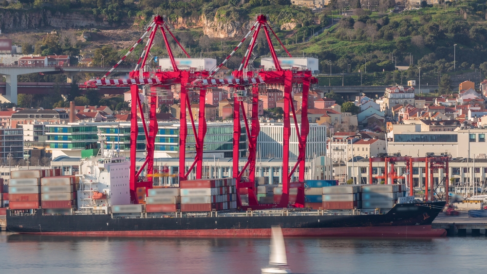 International trade export area in Portugal