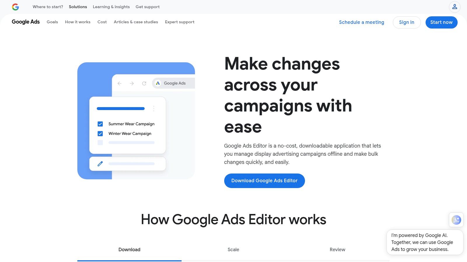 Google Ads Editor