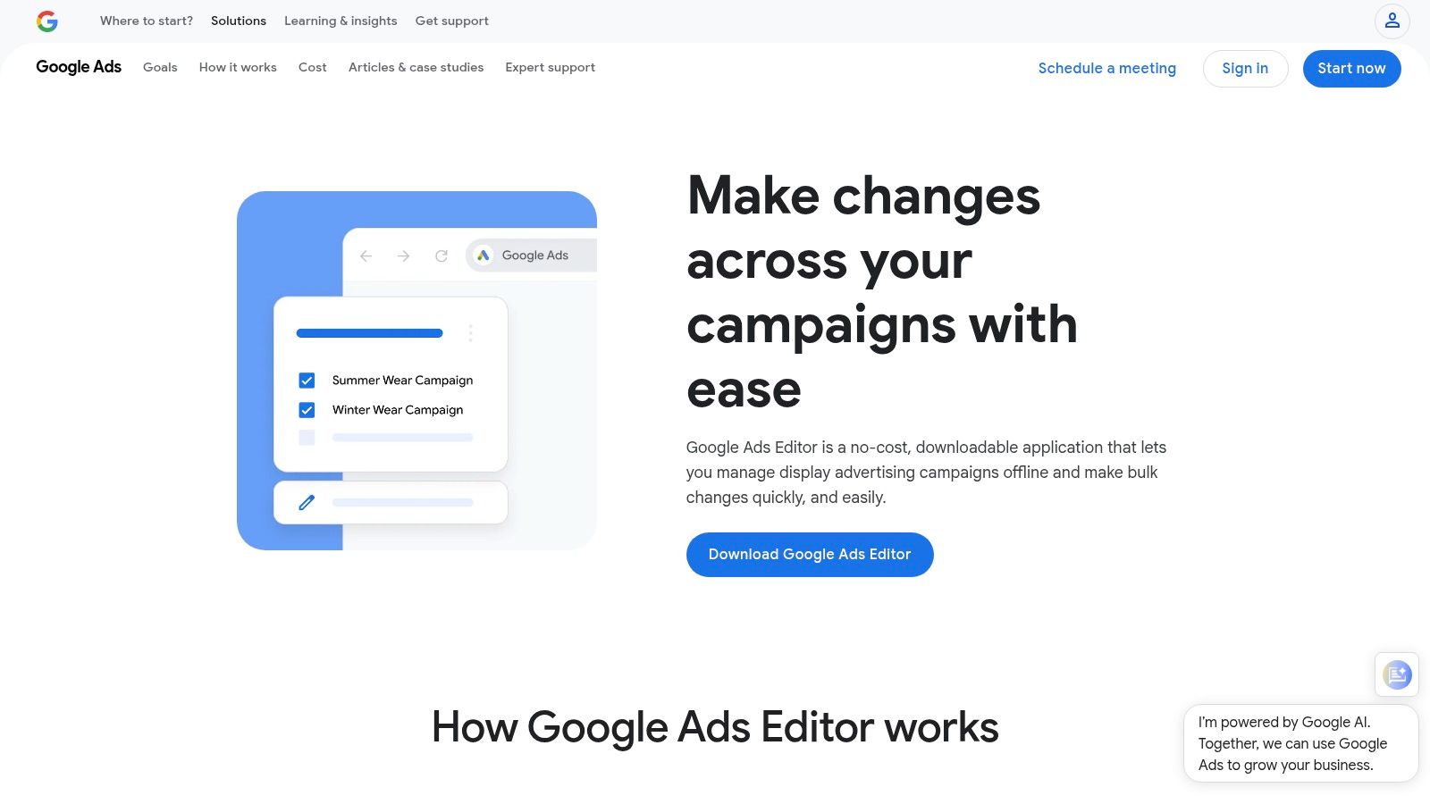 Google Ads Editor