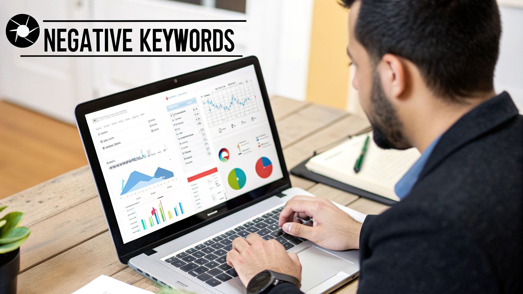 Close-up of a hand dropping coins into a piggy bank, symbolizing saving ad spend.