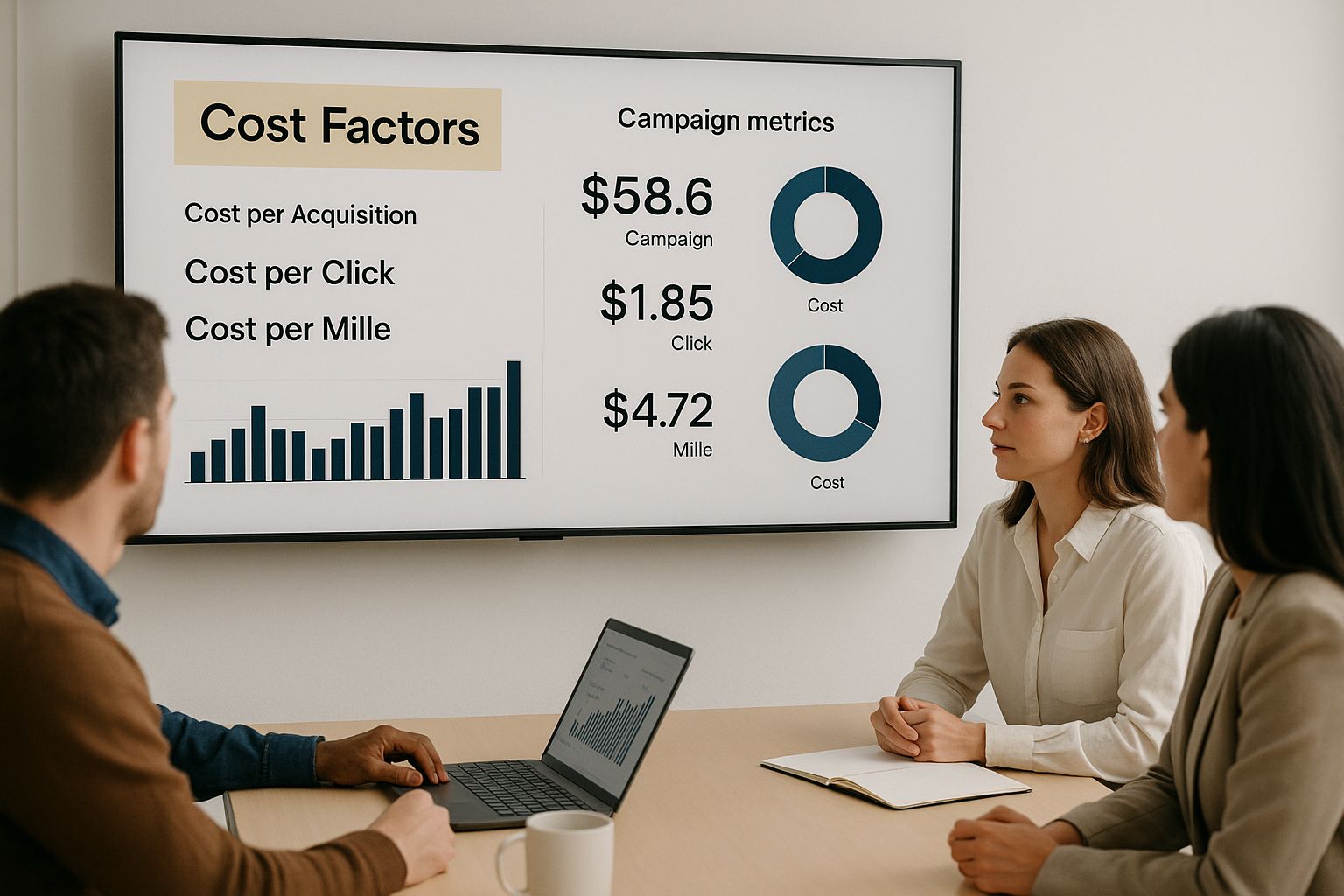 Infographic about how much is google ads