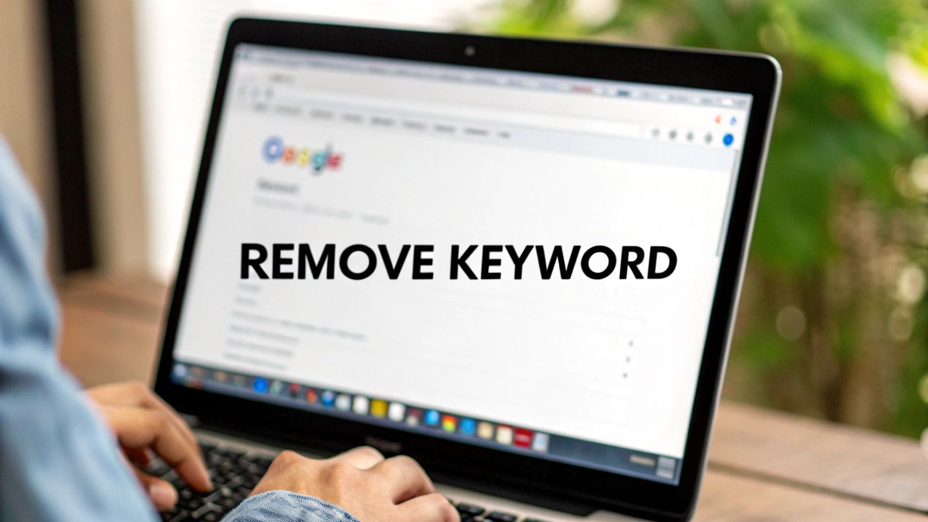 How to Remove Keyword From Google Search: A Simple Guide