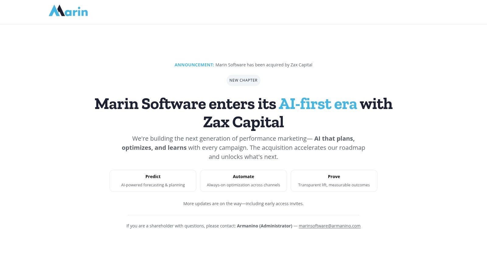 MarinOne (Marin Software)