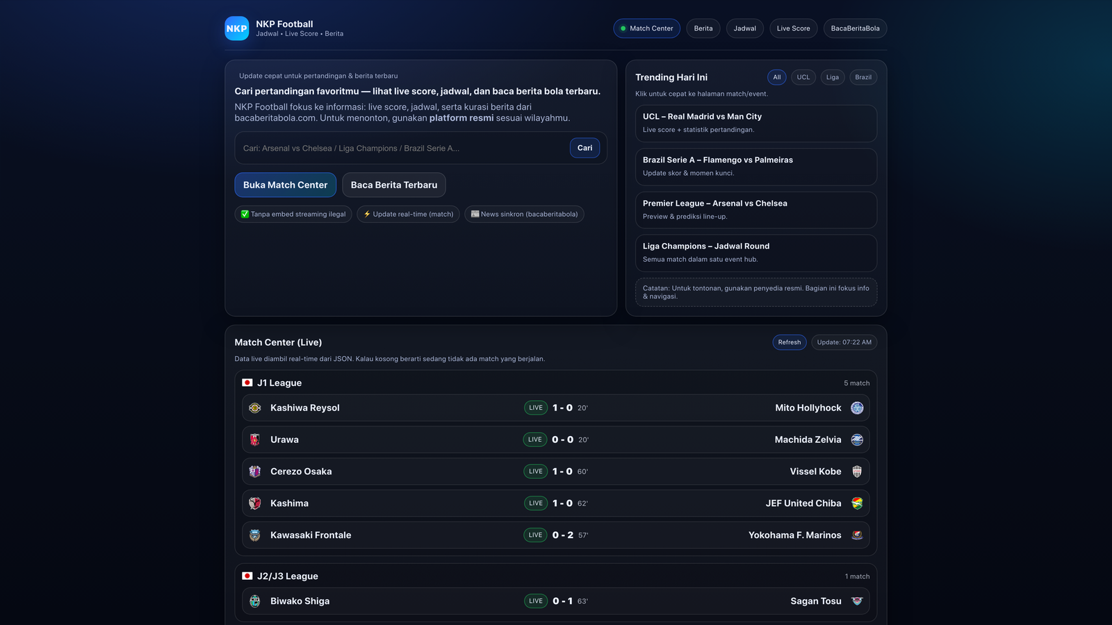 Screenshot of Negative Keyword Pro website