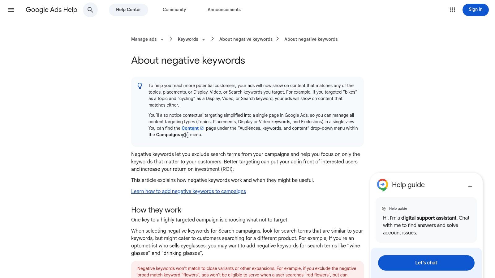 Screenshot from https://support.google.com/google-ads/answer/2453972?hl=en