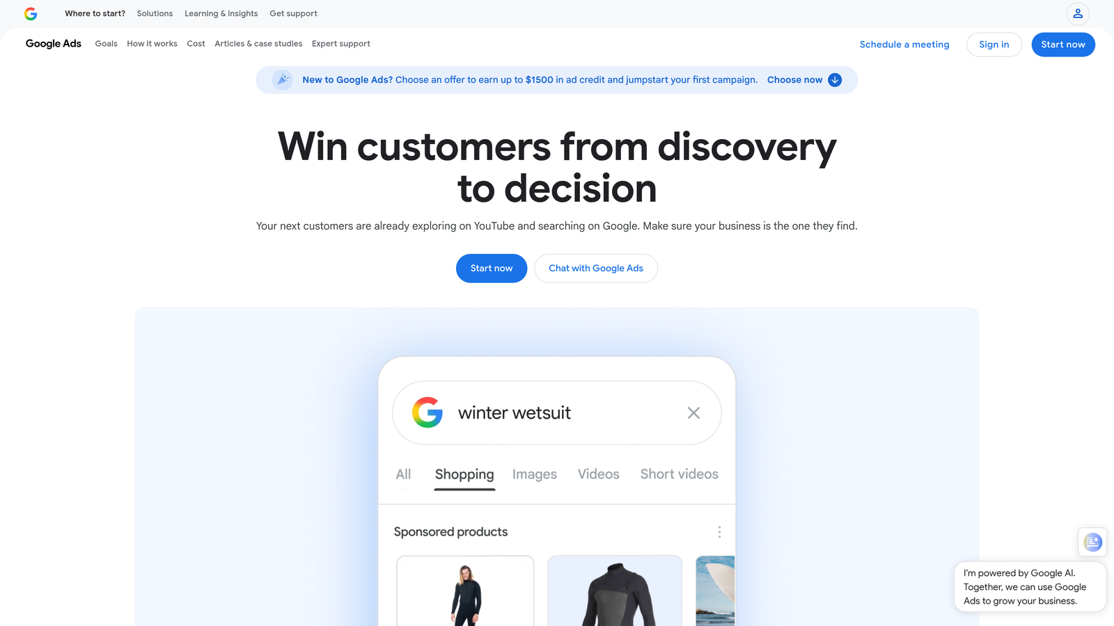 Screenshot of Google Ads Scripts website