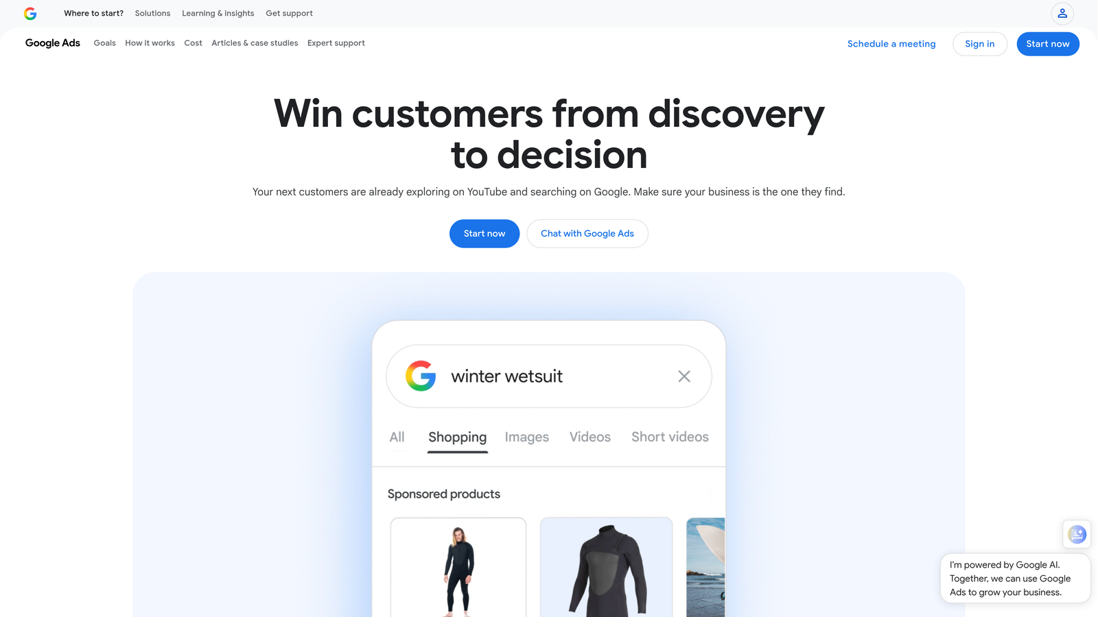 Screenshot of Google Ads Scripts website