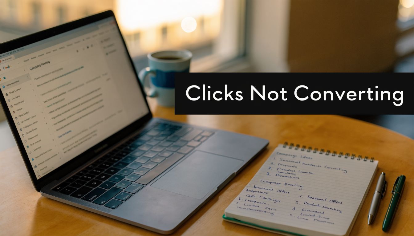 Google Ads Clicks Not Converting? A 6-Step Fix Guide