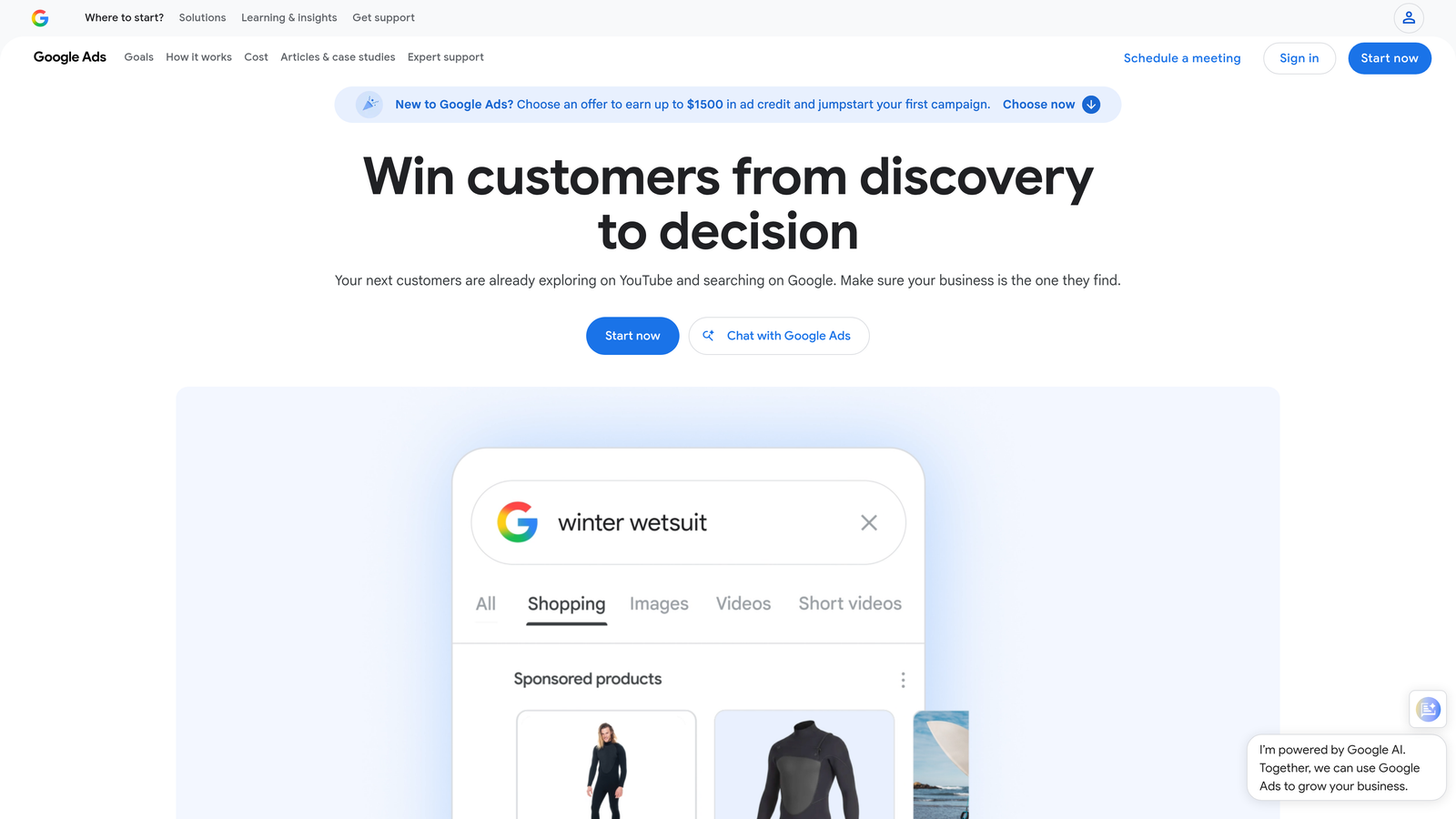 Screenshot of Google Ads Keyword Planner website