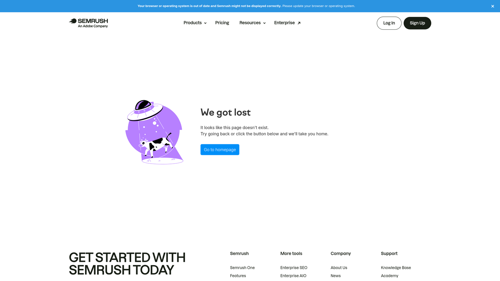 Screenshot of Semrush PPC Toolkit website
