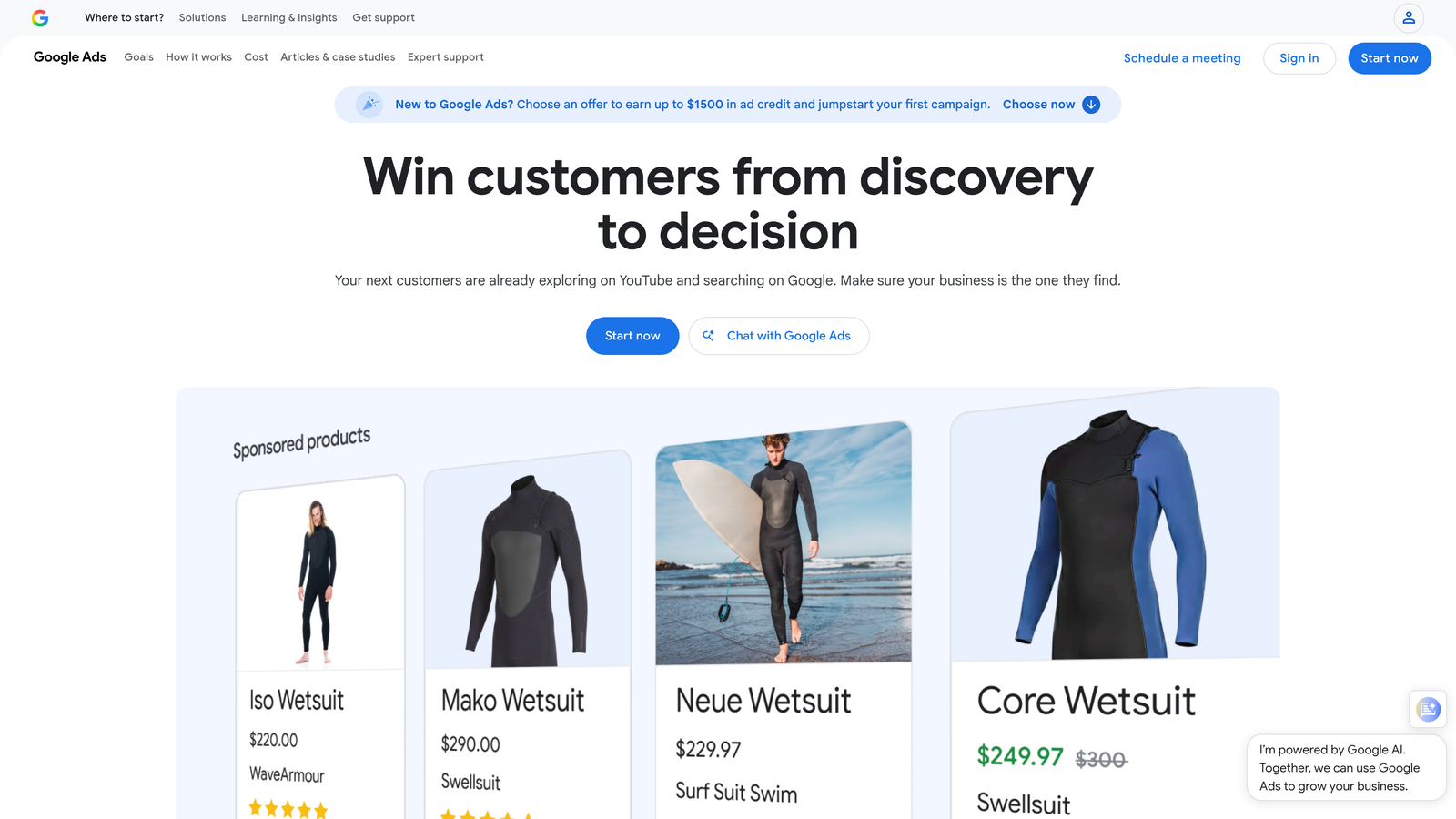 Screenshot of Google Ads Scripts website